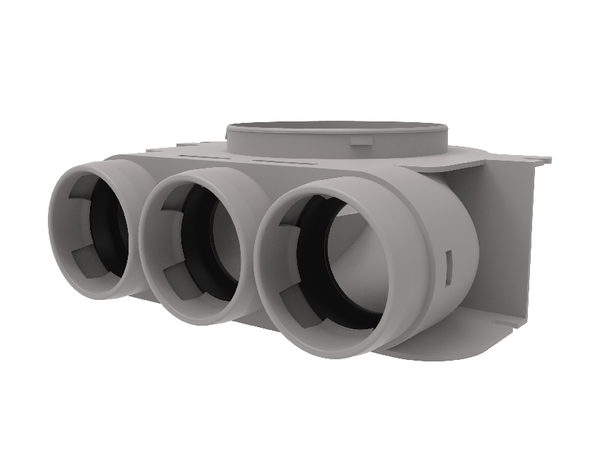 Systemair Tube F VC-W-P 3x63/125