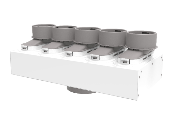Systemair Tube F DV-P 5x90/DN160