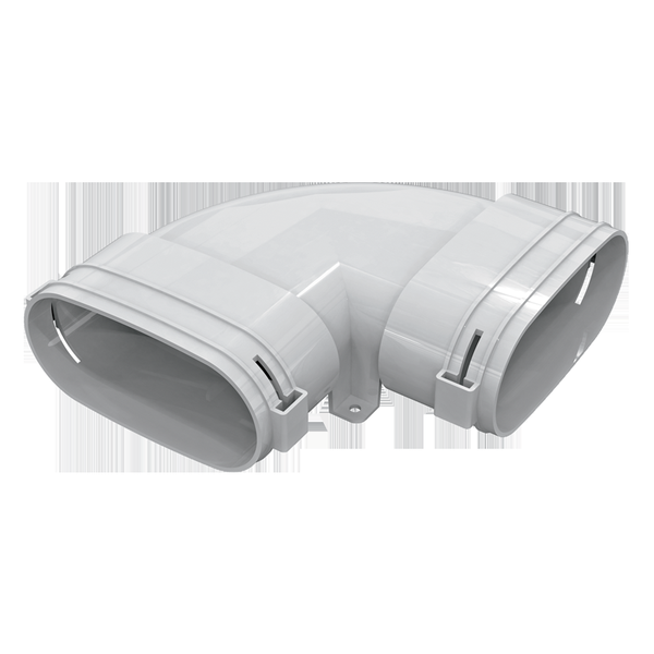 Systemair TUBE O - oval horizontal bend