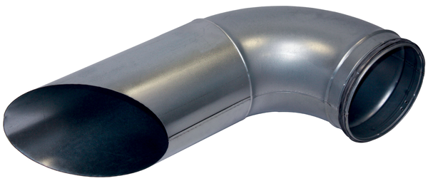 Systemair exhaust bend 90° DN 150
