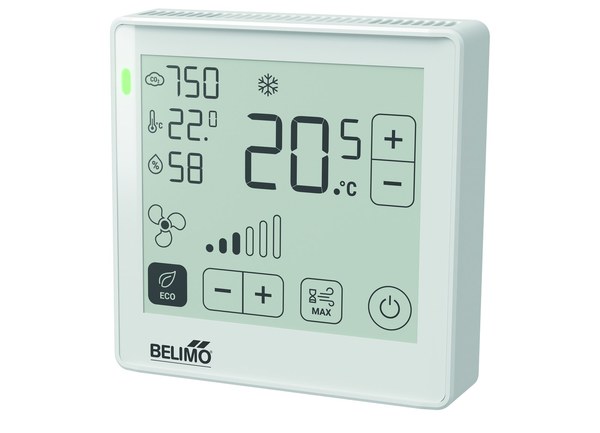 Systemair Room unit, with display