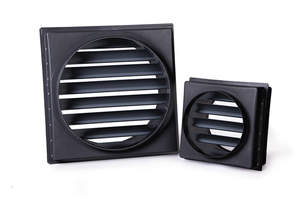 Systemair VKS-P-el 125 hz gravity shutt.