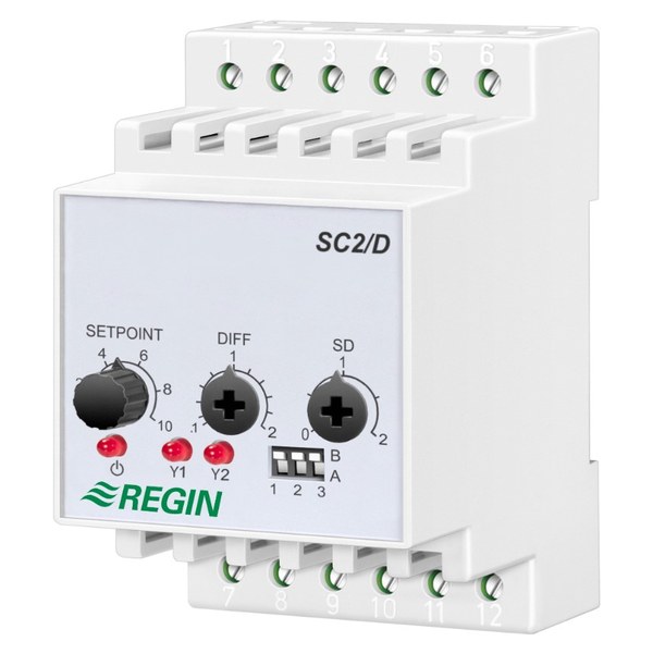 Systemair SC2/D Step contr. DX cooling