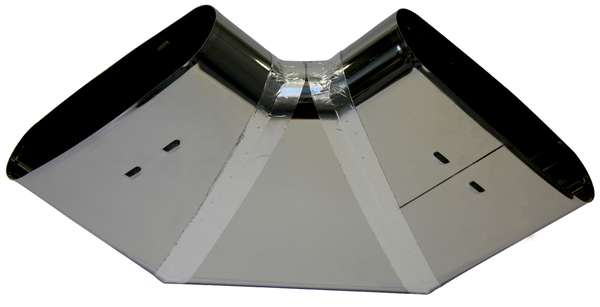 Systemair KWL segm.bend 90°,flat s. S151