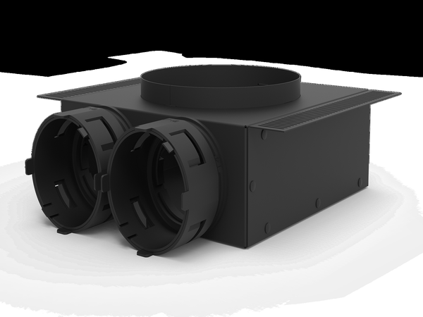 Systemair Tube F VC-W-M 2x63/125-90