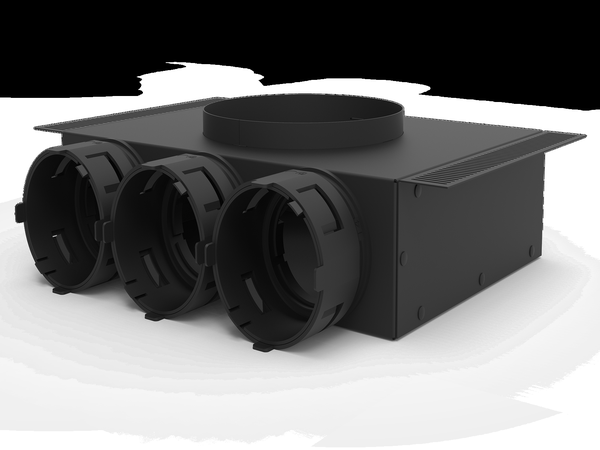 Systemair Tube F VC-W-M 3x63/125-90