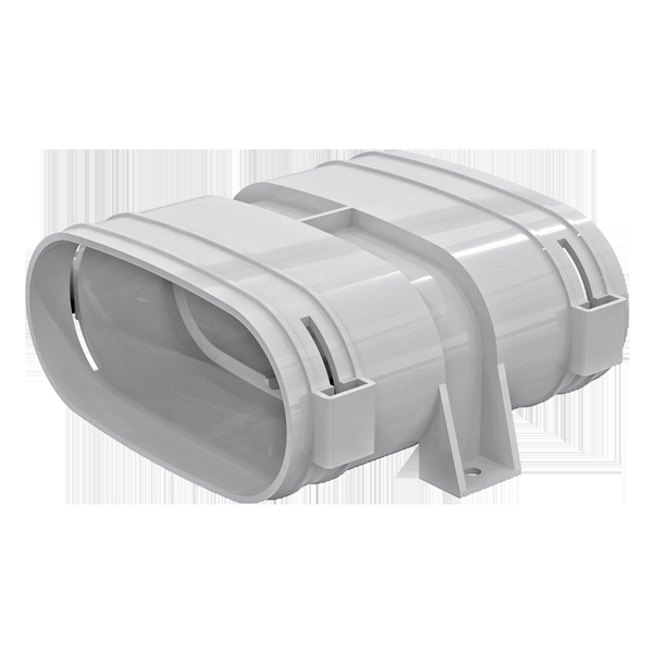Systemair TUBE O - oval coupling